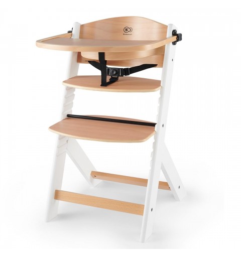 Kinderkraft Enock - krzesełko do karmienia | Natural White